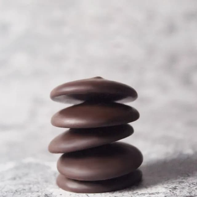 【Diva Life】高濃度之最-巴西100% 黑巧克力鈕扣2袋組/可可粉*2(100%可可脂 0反式脂肪)