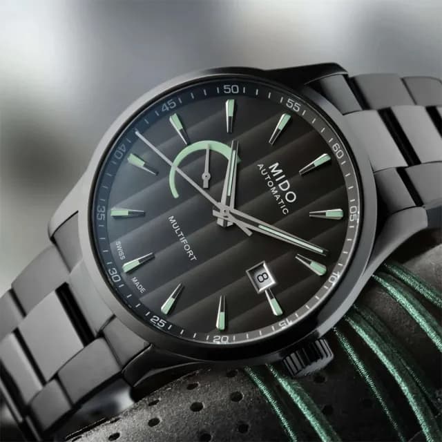 【MIDO 美度】官方授權 Multifort 動力儲存機械錶-42mm 手錶 送禮 推薦(M0384243306100)