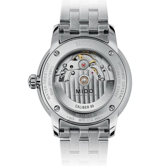 【MIDO 美度】官方授權 Baroncelli 永恆系列機械錶-39mm 手錶 送禮 推薦(M0374071103101)