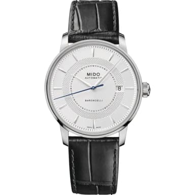 【MIDO 美度】官方授權 Baroncelli 永恆系列機械錶-39mm 手錶 送禮 推薦(M0374071603101)