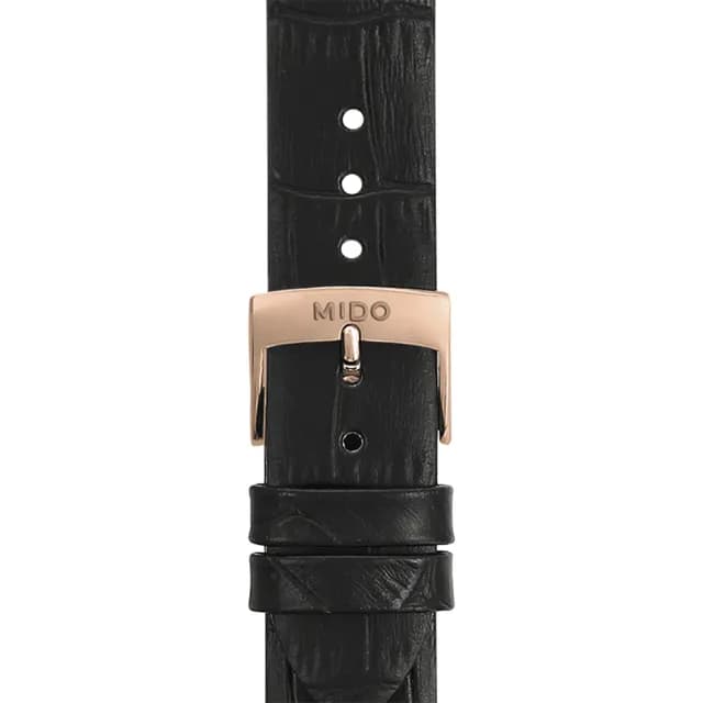 【MIDO 美度】官方授權 Baroncelli 永恆系列 鑽石機械女錶-33mm 手錶 禮物 推薦(M0272073626600)