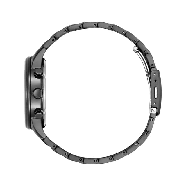 【CITIZEN 星辰】Chronograph系列 三眼計時光動能腕錶 七夕 情人節 送禮 推薦(CA4418-82X)