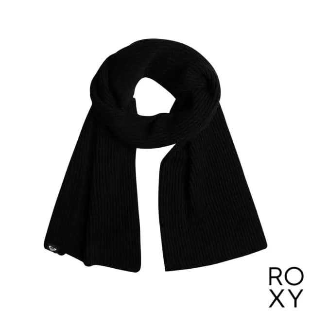 【ROXY】女款 配件 圍巾 ISLAND FOX SCARF(黑色)