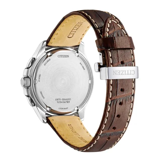 【CITIZEN 星辰】GENTS系列 萬年曆 光動能年曆腕錶 畢業禮物 送禮 推薦(BL8160-07X)