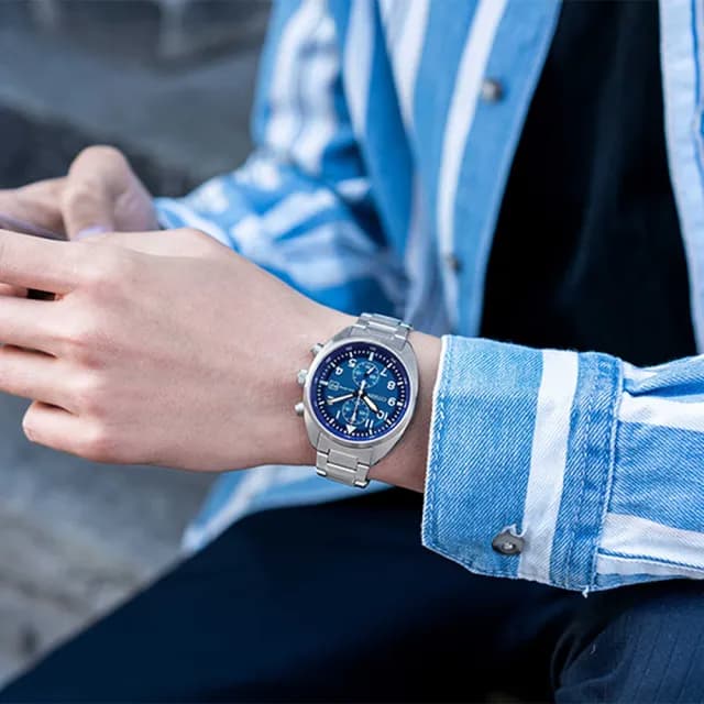 【CITIZEN 星辰】Chronograph系列 光動能計時腕錶 畢業禮物 送禮 推薦(CA7040-85L)