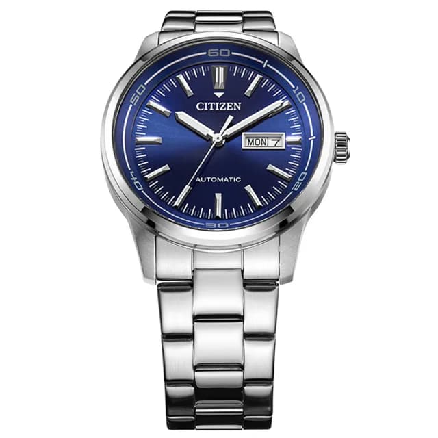 【CITIZEN 星辰】官方授權 Day-Date 星期日曆機械錶 禮物 送禮 推薦(NH8400-87L)