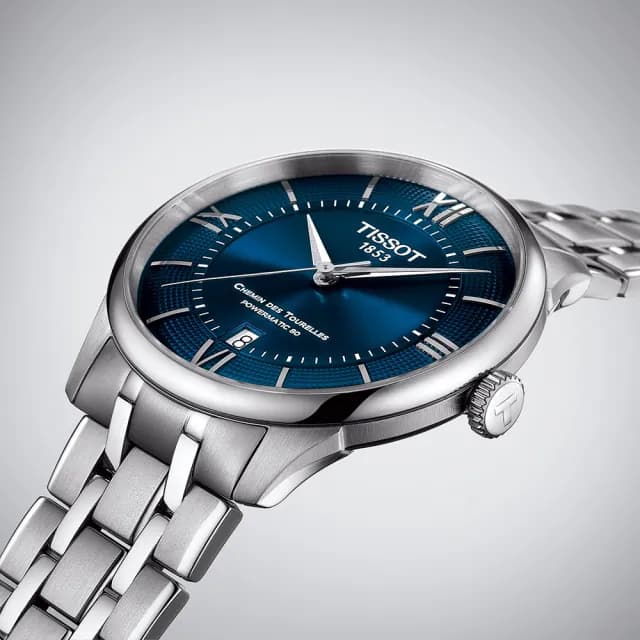 【TISSOT 天梭 官方授權】杜魯爾動力80小時機械對錶 情侶手錶 禮物 推薦(T1398071104800+T1392071104800)
