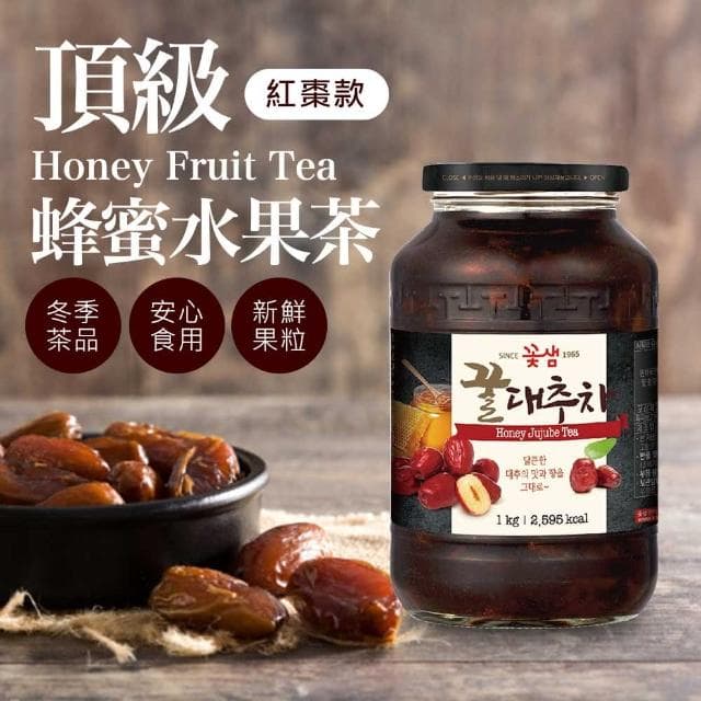 【韓味不二】花泉蜂蜜傳統茶禮盒1kgx2入 含運價(柚子茶/紅棗茶/薑母茶/蘋果/檸檬-送禮推薦/年節禮盒/春節)
