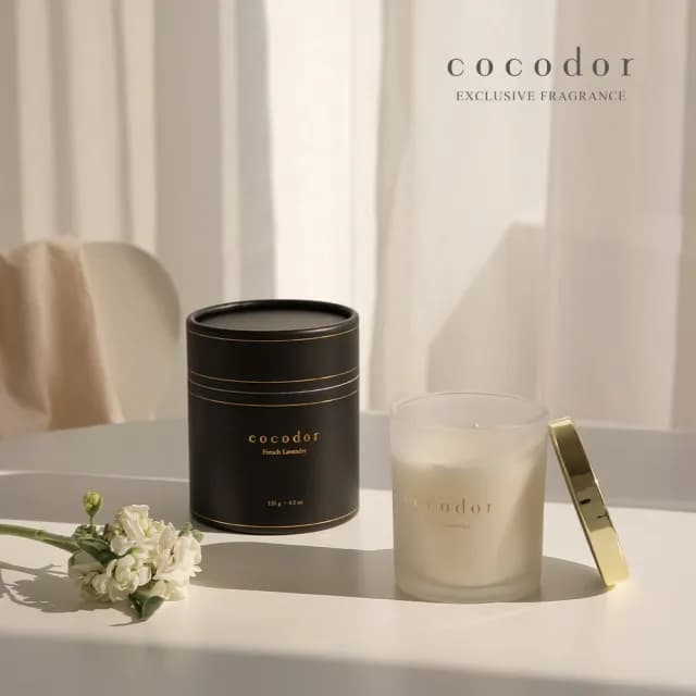 【cocodor】大豆蠟燭130g x2入(小/多款任選/官方直營)
