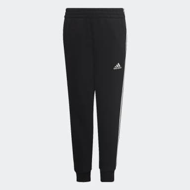 【adidas官方旗艦】ESSENTIALS 運動長褲 刷毛 童裝(H65796)