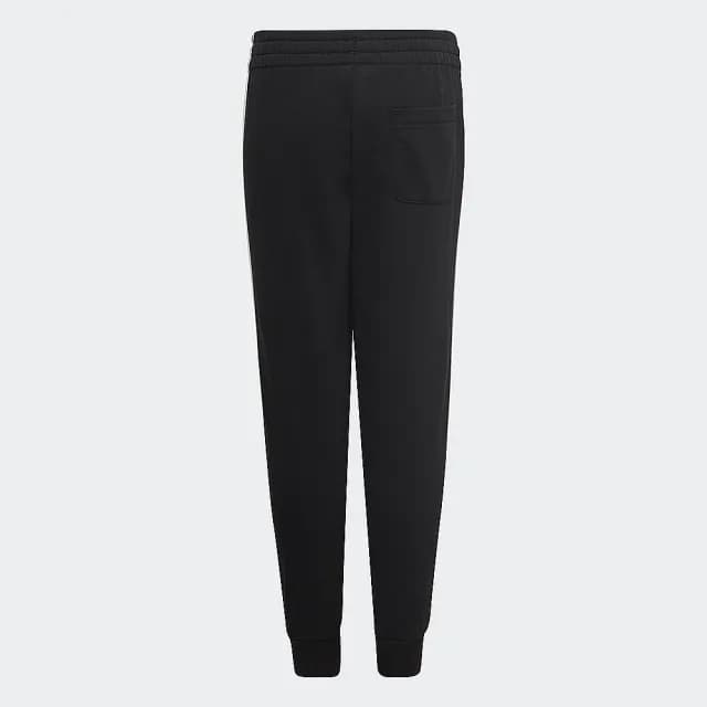 【adidas 愛迪達】ESSENTIALS 運動長褲 刷毛 童裝(H65796)