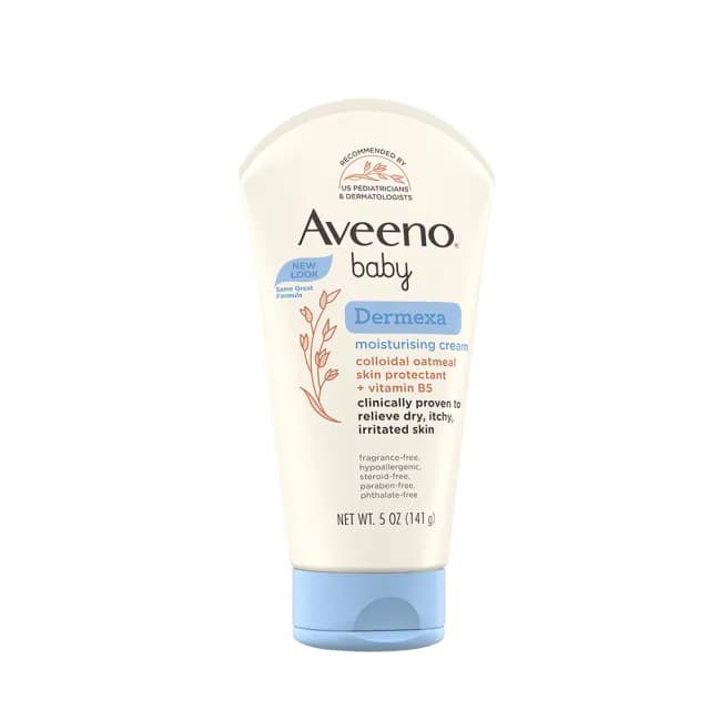 【Aveeno 艾惟諾】嬰兒燕麥益敏修護霜(141g_嬰兒乳液)