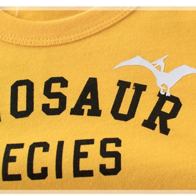 【橘魔法】恐龍印花 薄長袖上衣(大童 恐龍 薄長袖 童裝 男童)