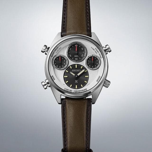 【SEIKO 精工】PROSPEX 製錶110週年 限量 太陽能計時腕錶 母親節 禮物 推薦(SFJ009P1/8A50-00D0S)