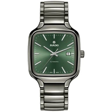 【Rado 雷達表 官方授權】True 真系列 高科技陶瓷自動機械錶-38mm R03推薦 送禮 禮物 推薦(R27077312)