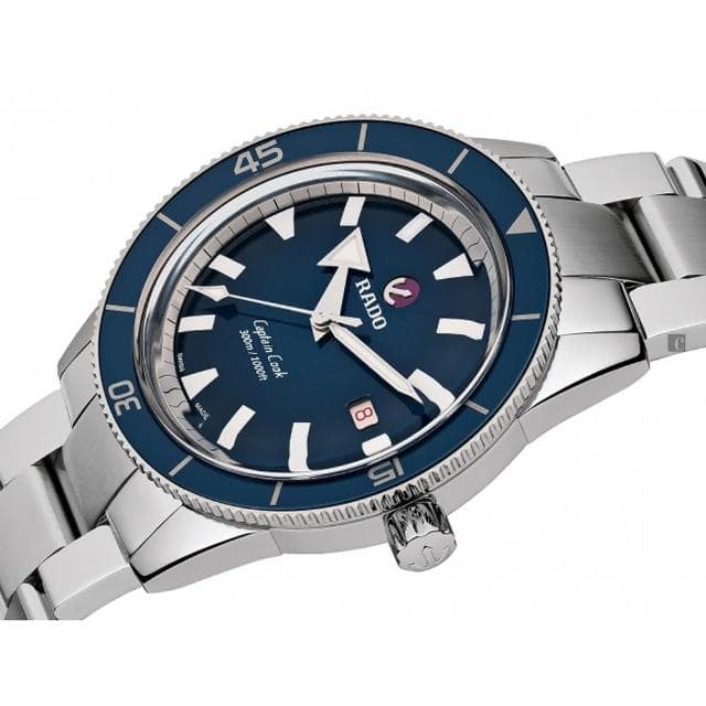 【Rado 雷達表 官方授權】庫克船長自動機械錶-42mm R03推薦 送禮 禮物 推薦(R32105203)