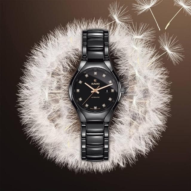 【Rado 雷達表 官方授權】True真系列鑽石自動機械女錶-30mm R03禮物 送禮 推薦(R27242732)