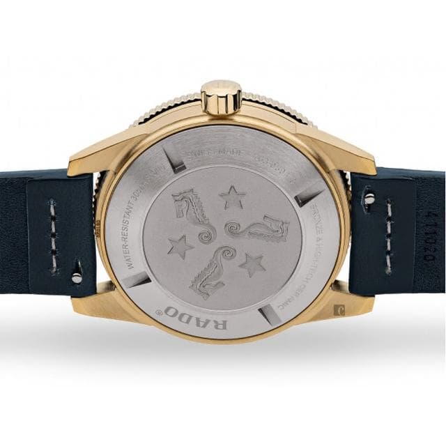 【Rado 雷達表 官方授權】庫克船長青銅自動機械錶-42mm R03推薦 送禮 禮物 推薦(R32504205)