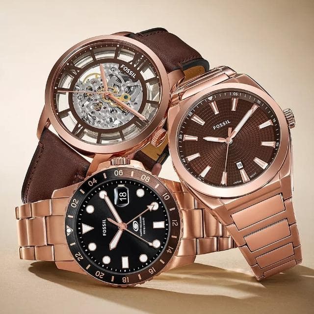 【FOSSIL】Everett 大三針手錶-42mm 禮物 送禮 推薦(FS6028)