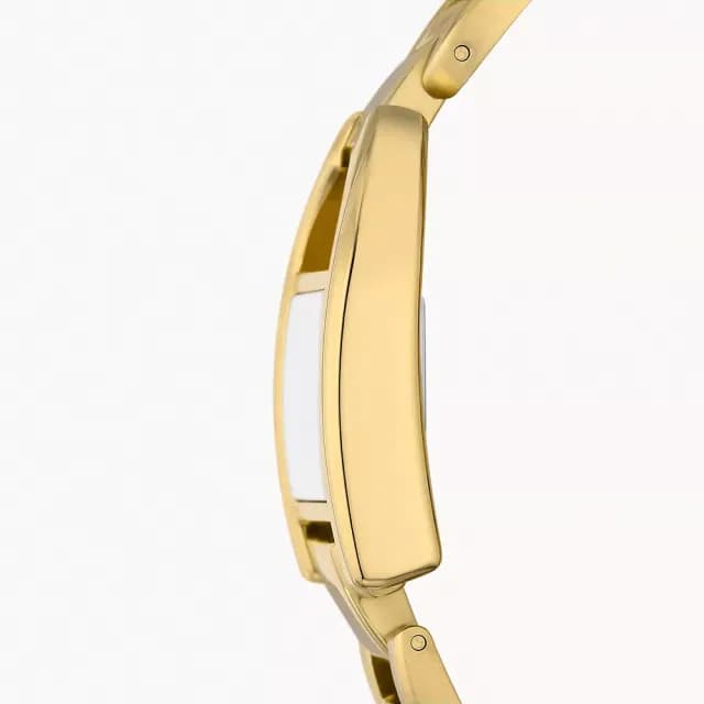 【FOSSIL】Harwell 復古鎖頭造型女錶-28mm 禮物 送禮 推薦(ES5327)