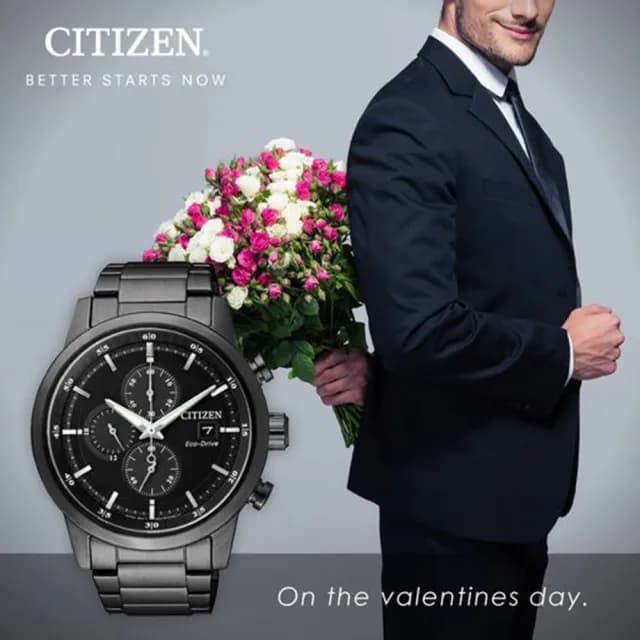 【CITIZEN 星辰】黑夜騎士 型男必備 光動能三眼計時腕錶 父親節 禮物 送禮 推薦(CA0615-59E)