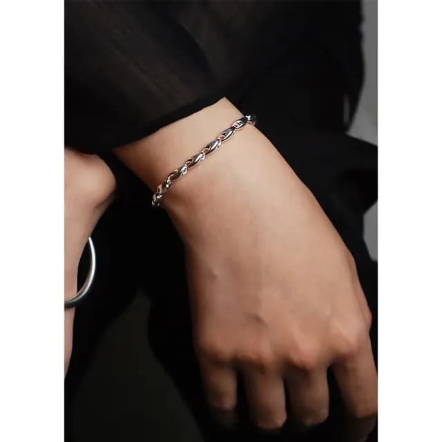 【Georg Jensen 喬治傑生】REFLECT 652A 純銀鏈節手鍊