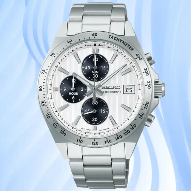 【SEIKO 精工】CS系列 型男必備 時尚計時腕錶 畢業禮物 送禮 推薦(SBTR039J/8T67-00Y0S)
