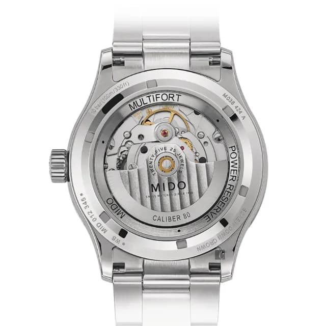 【MIDO 美度】官方授權 Multifort 動力儲存機械錶-42mm 手錶 送禮 推薦(M0384241104100)