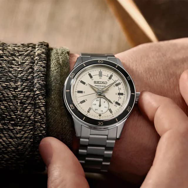 【SEIKO 精工】PRESAGE系列 動力儲存顯示 復古風機械腕錶 父親節 禮物  送禮 推薦(SSA447J1/4R57-00T0S)