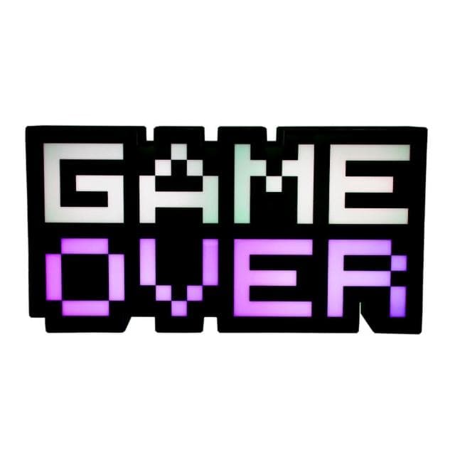 【Paladone UK】Game Over 遊戲完結造型燈飾小夜燈(造型夜燈 送禮 生日禮物)