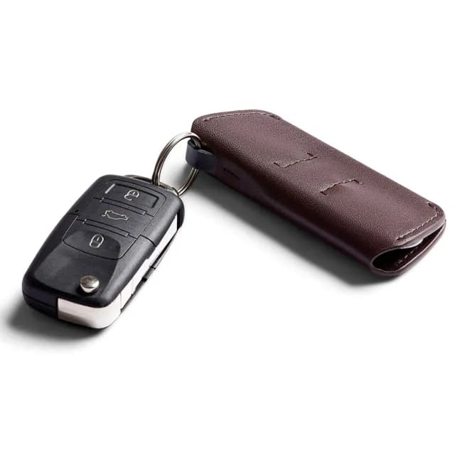 【Bellroy】鑰匙包 鑰匙圈 優質皮革材質 禮物 送禮 推薦(深梅子色)