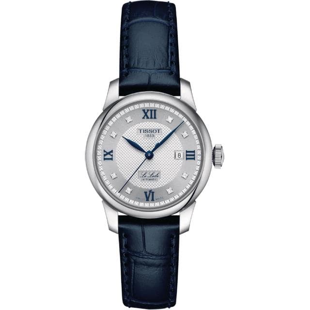 【TISSOT 天梭 官方授權】Le Locle 20周年鑽石機械女錶 贈原廠皮帶 母親節 禮物 送禮(T0062071103601)