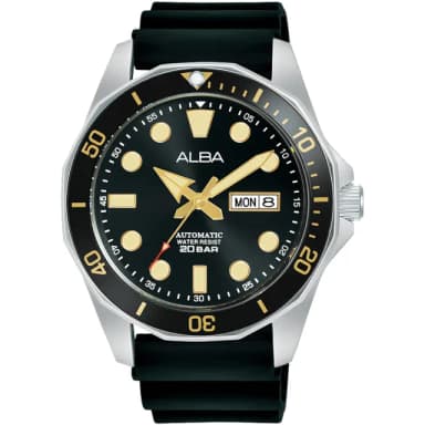 【ALBA】雅柏 Tokyo Design 潛水風格機械錶-43mm 禮物 送禮 推薦(AL4553X1/Y676-X063C)