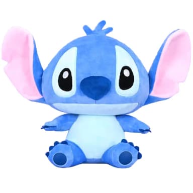 【TDL】迪士尼Q版史迪奇絨毛娃娃玩偶坐姿款30公分 885299(生日禮物 聖誕節)