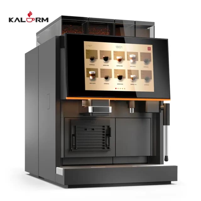 【Kalerm 咖樂美】Kalerm 咖樂美X465-B 商用系列義式全自動咖啡機(黑色 220V 到府安裝 使用教學服務)