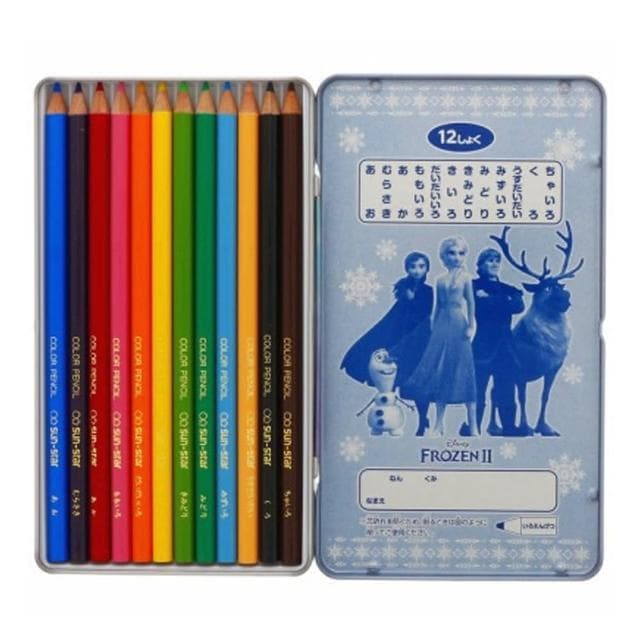 【sun-star】12色鉛筆(生日分享禮 獎品 開學入學禮物 幼稚園慶生 兒童節禮物 畫畫用具)
