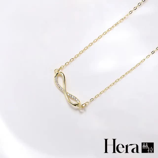 【HERA 赫拉】ll現貨ll氣質冷淡風水鑽鎖骨鍊-2色#H100331B(項鍊 項鏈 情人節禮物 生日禮物)