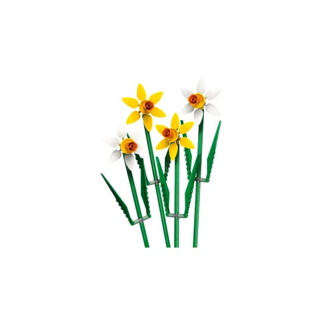 【LEGO 樂高】Botanicals 40747 水仙(居家擺設 花束禮物 母親節禮物 送禮推薦)