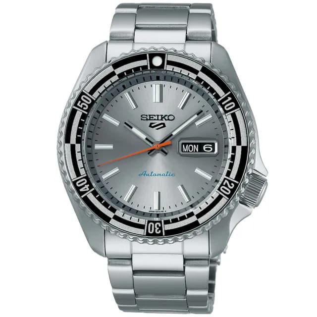 【SEIKO 精工】5 Sports 55週年 SKX現代詮釋版 機械腕錶 父親節 禮物  送禮 推薦(SRPK09K1/4R36-15E0N)