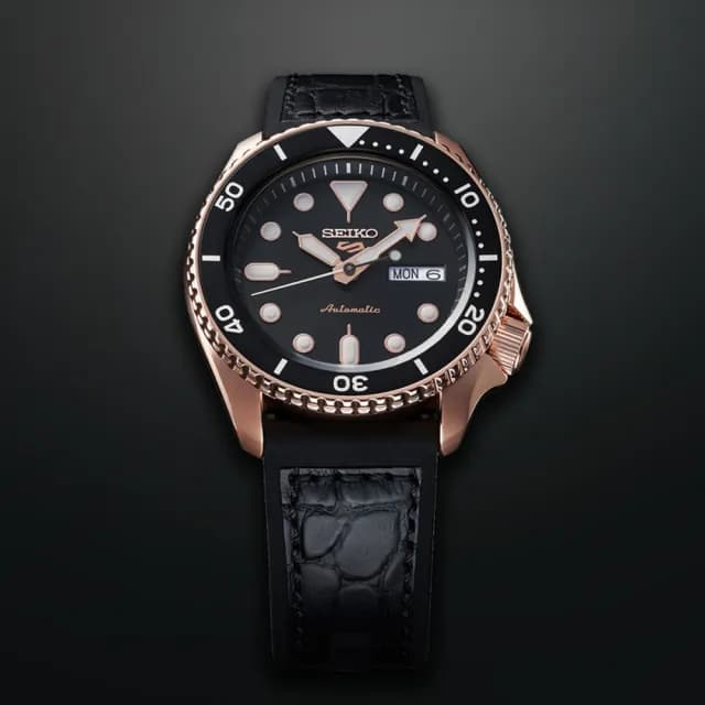 【SEIKO 精工】5 Sports系列 時尚潮流機械腕錶 畢業禮物 送禮 推薦(SRPD76K1/4R36-07G0J)