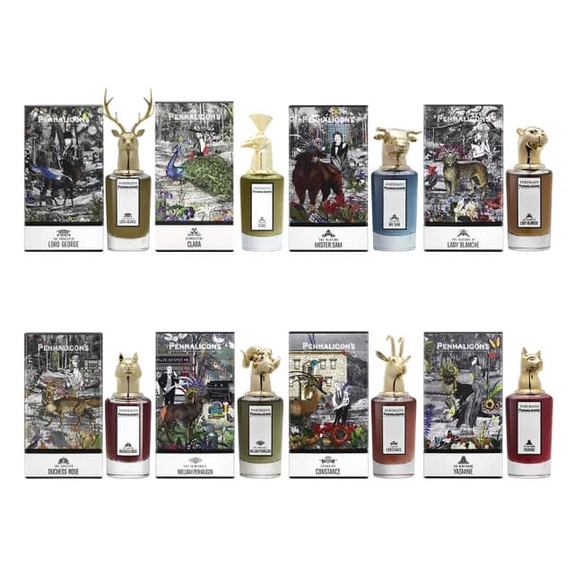 【PENHALIGON’S 潘海利根】獸首系列淡香精 75ml(國際航空版_公鹿/狐狸/盤羊/羚羊/公牛/龍首/獵犬/孔雀)