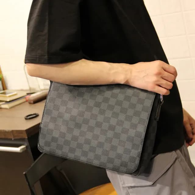 【LEEHER】父親節禮物 男包/包包/郵差包/男士斜揹包/男生包包/男生斜揹包/劍橋包/書包/防水包 郵差包/商務 