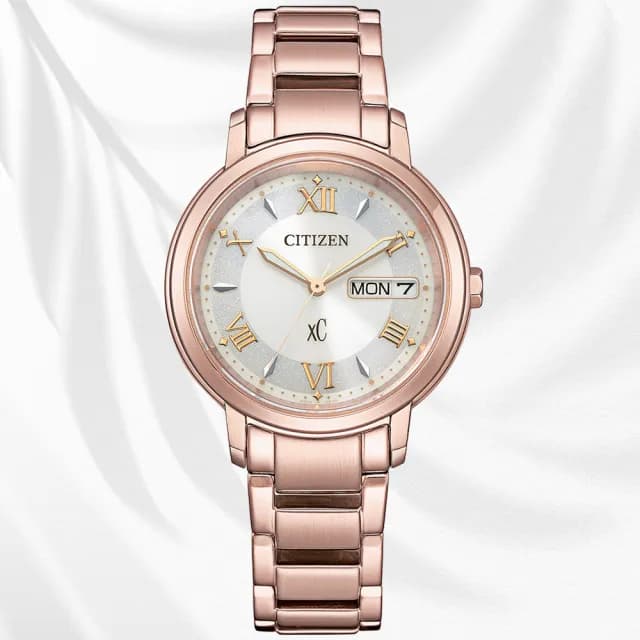 【CITIZEN 星辰】xC系列 亞洲限定款 時尚優雅 光動能腕錶 父親節 禮物  送禮 推薦(EW2426-62A)