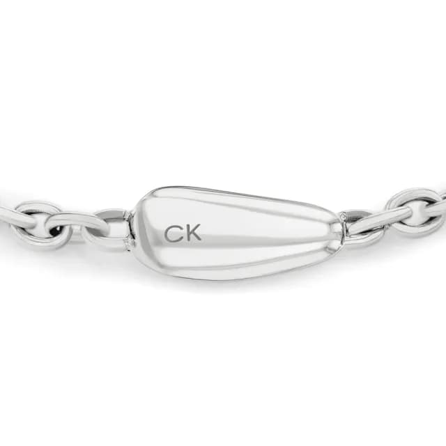 【Calvin Klein 凱文克萊】CK Radiant Drops 手鍊-銀 520送禮 禮物(35000603)