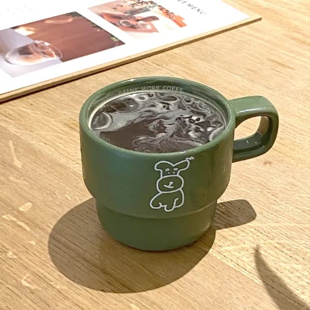 【日系可愛】文青印花卡通小狗陶瓷咖啡杯(可微波 陶瓷杯 辦公室 交換禮物 下午茶 水杯 馬克杯 牛奶杯)