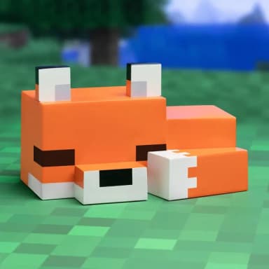 【Paladone UK】Minecraft麥塊 狐狸造型燈 小夜燈(麥塊 造型夜燈 送禮 生日禮物)