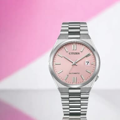 【CITIZEN 星辰】Mechanical PANTONE限定 時尚機械腕錶 男錶 手錶 畢業 禮物 推薦(NJ0158-89X/粉40mm)