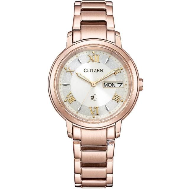 【CITIZEN 星辰】XC 亞洲限定 光動能 羅馬刻度女錶 手錶 畢業 禮物 推薦(EW2426-62A)