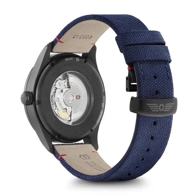 【VICTORINOX 瑞士維氏】AirBoss 經典飛行機械腕錶 七夕 情人節 送禮 推薦(VISA-241998)
