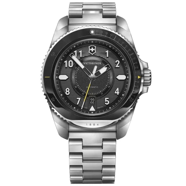 【VICTORINOX 瑞士維氏】JOURNEY 1884系列 都會時尚機械腕錶 七夕 情人節 送禮 推薦(VISA-241981)